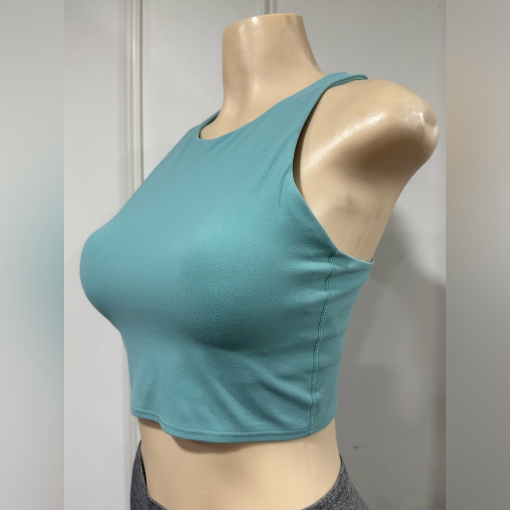 Athleta Women's Teal  Crop-top Size Small - Picture 2 of 4